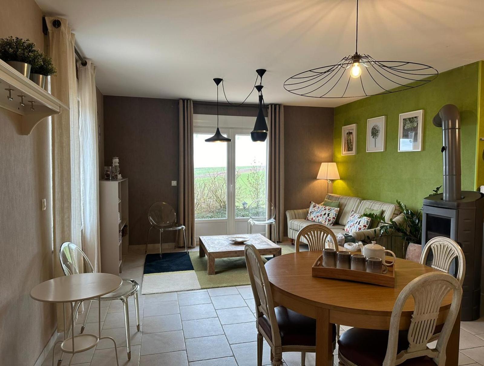 L'Intemporel Cernay-les-Reims Bagian luar foto
